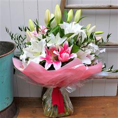 The Oriental Lily Bouquet 