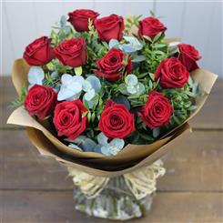 Premium Dozen Red Roses