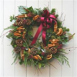 The Festive Door Garland